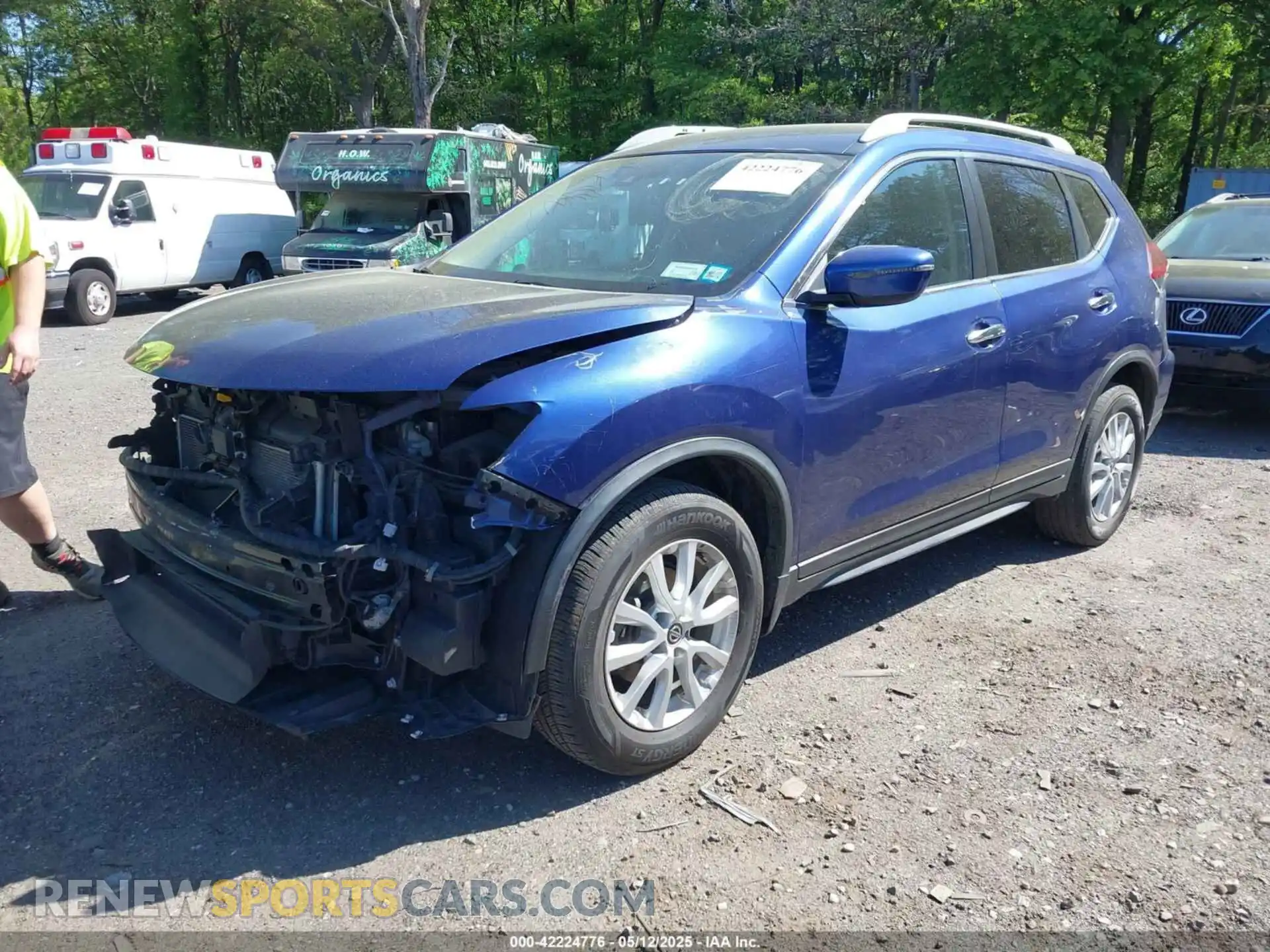 2 Photograph of a damaged car KNMAT2MV3KP551174 NISSAN ROGUE 2019