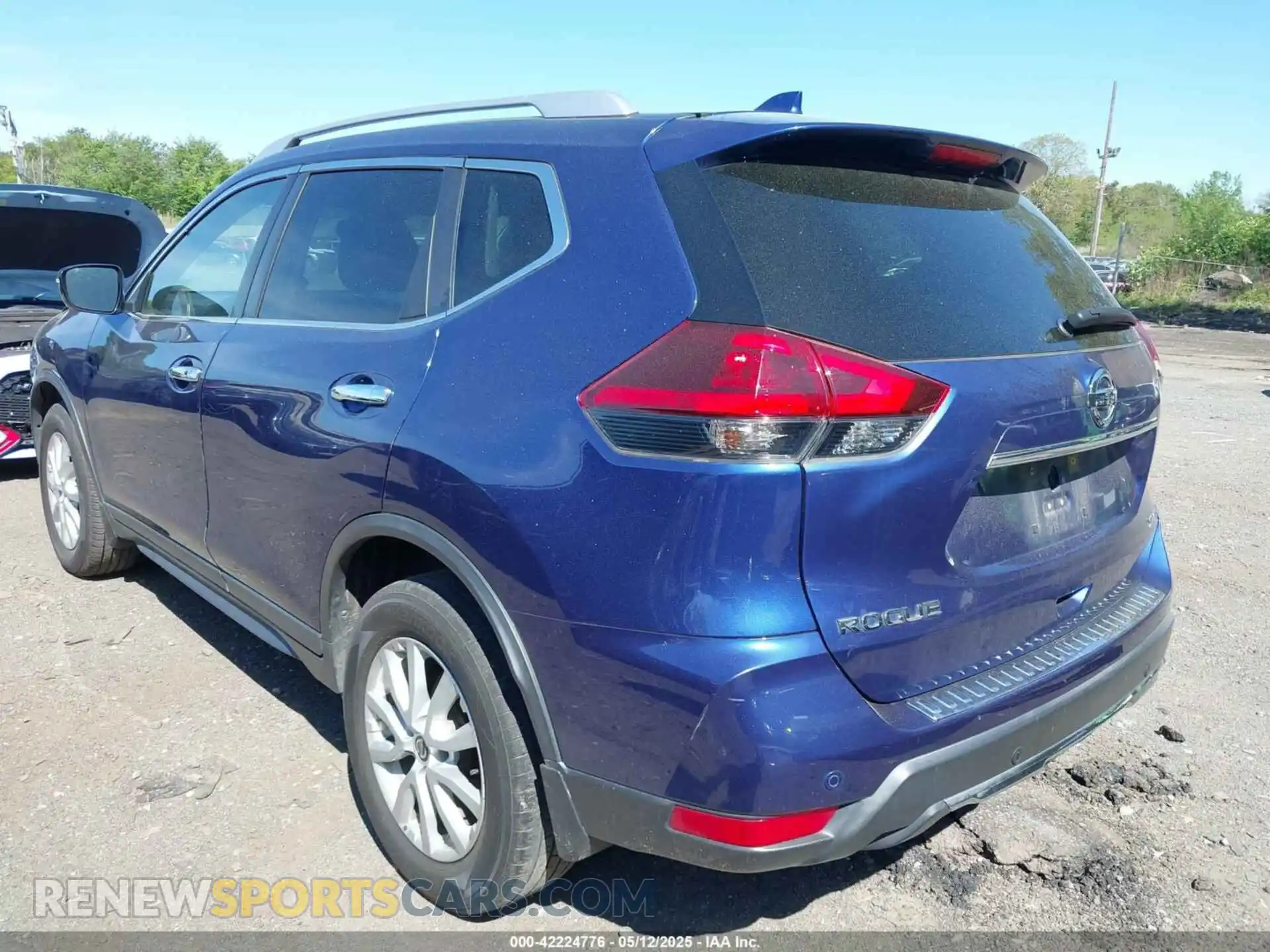 3 Photograph of a damaged car KNMAT2MV3KP551174 NISSAN ROGUE 2019