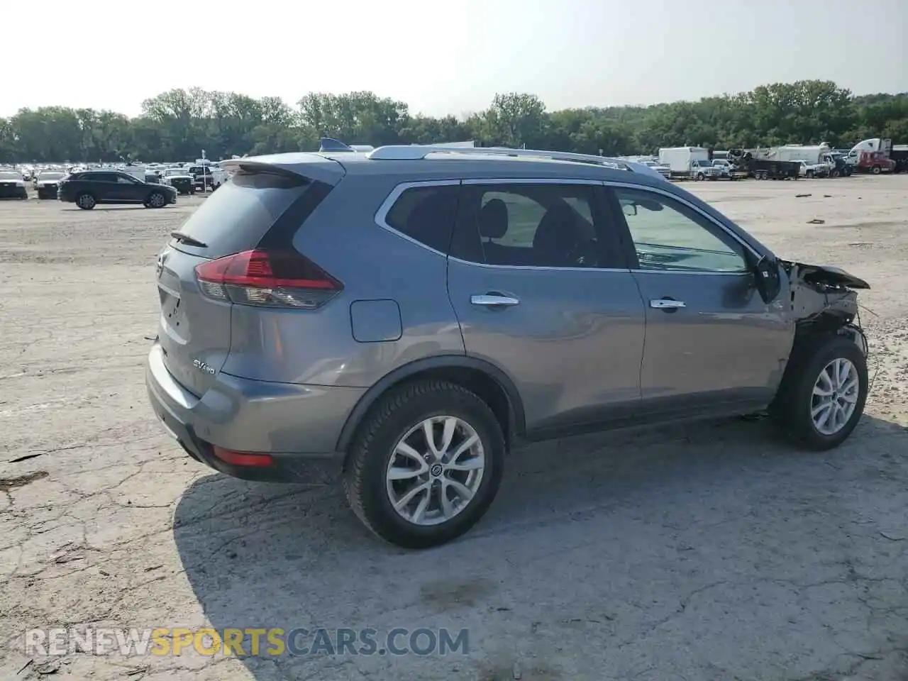 3 Photograph of a damaged car KNMAT2MV4KP500833 NISSAN ROGUE 2019