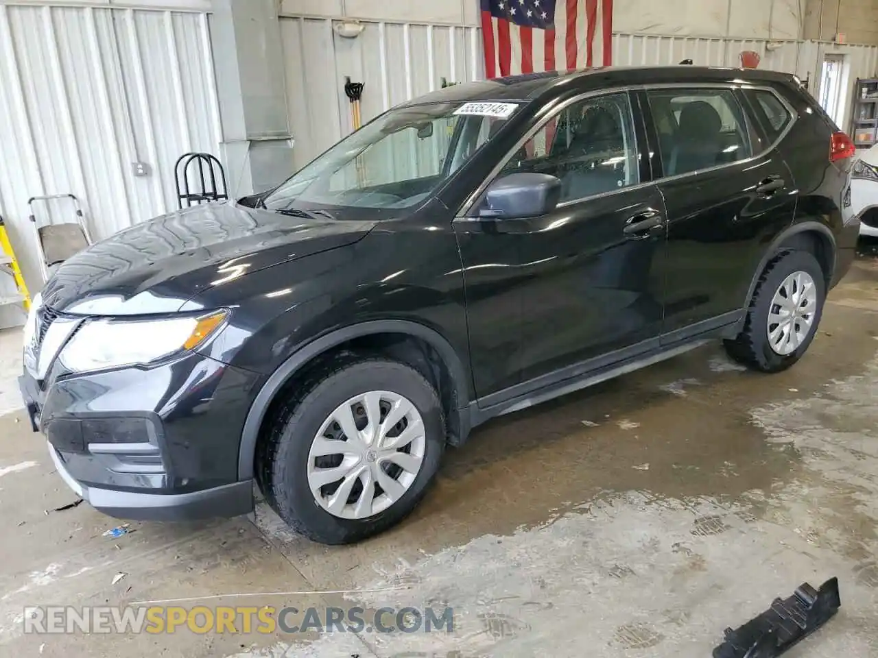 1 Photograph of a damaged car KNMAT2MV4KP504221 NISSAN ROGUE 2019
