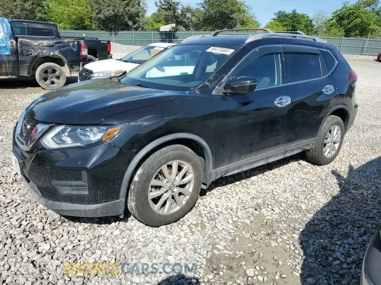 1 Photograph of a damaged car KNMAT2MV4KP505451 NISSAN ROGUE 2019
