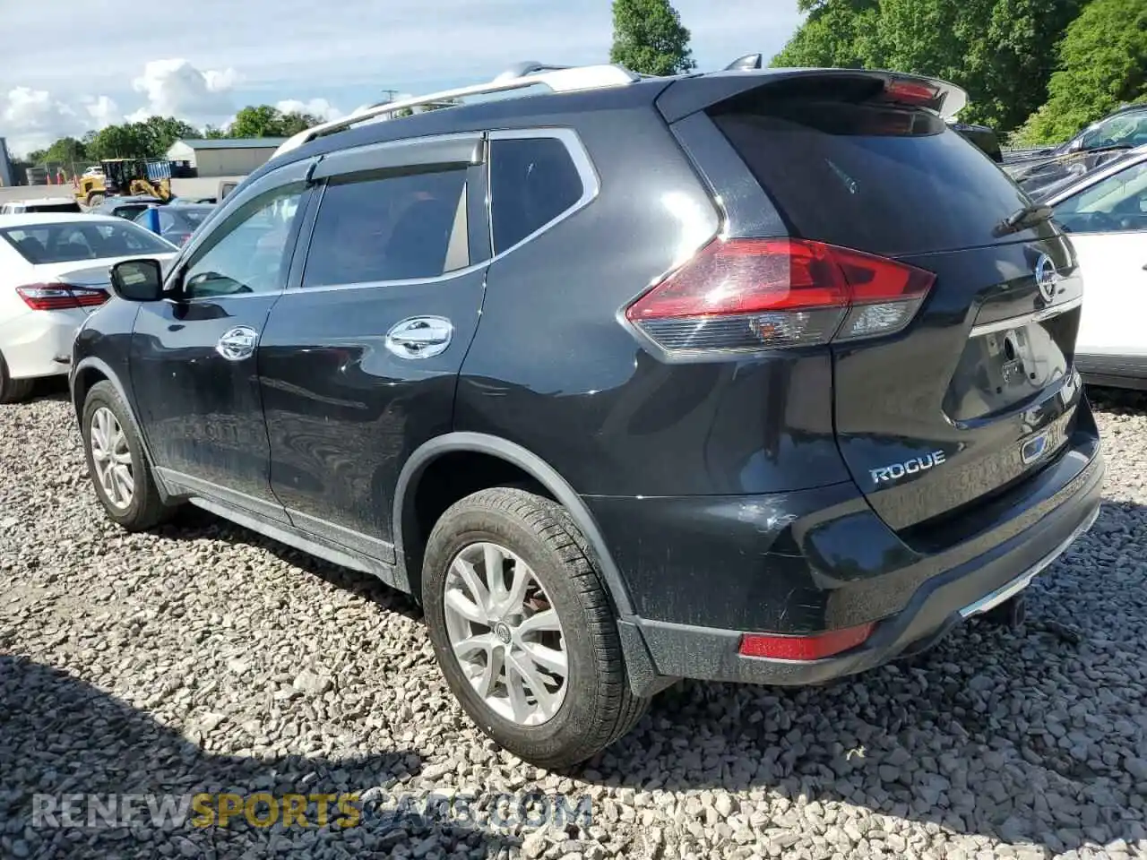 2 Photograph of a damaged car KNMAT2MV4KP505451 NISSAN ROGUE 2019