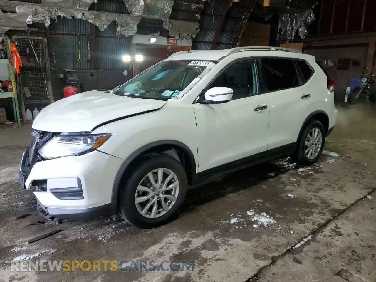 1 Photograph of a damaged car KNMAT2MV4KP512352 NISSAN ROGUE 2019