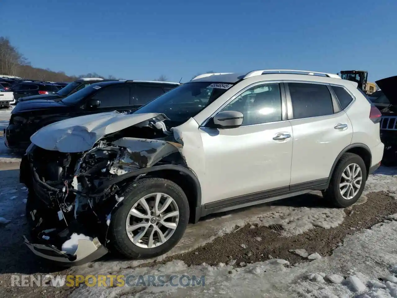 1 Photograph of a damaged car KNMAT2MV4KP520970 NISSAN ROGUE 2019