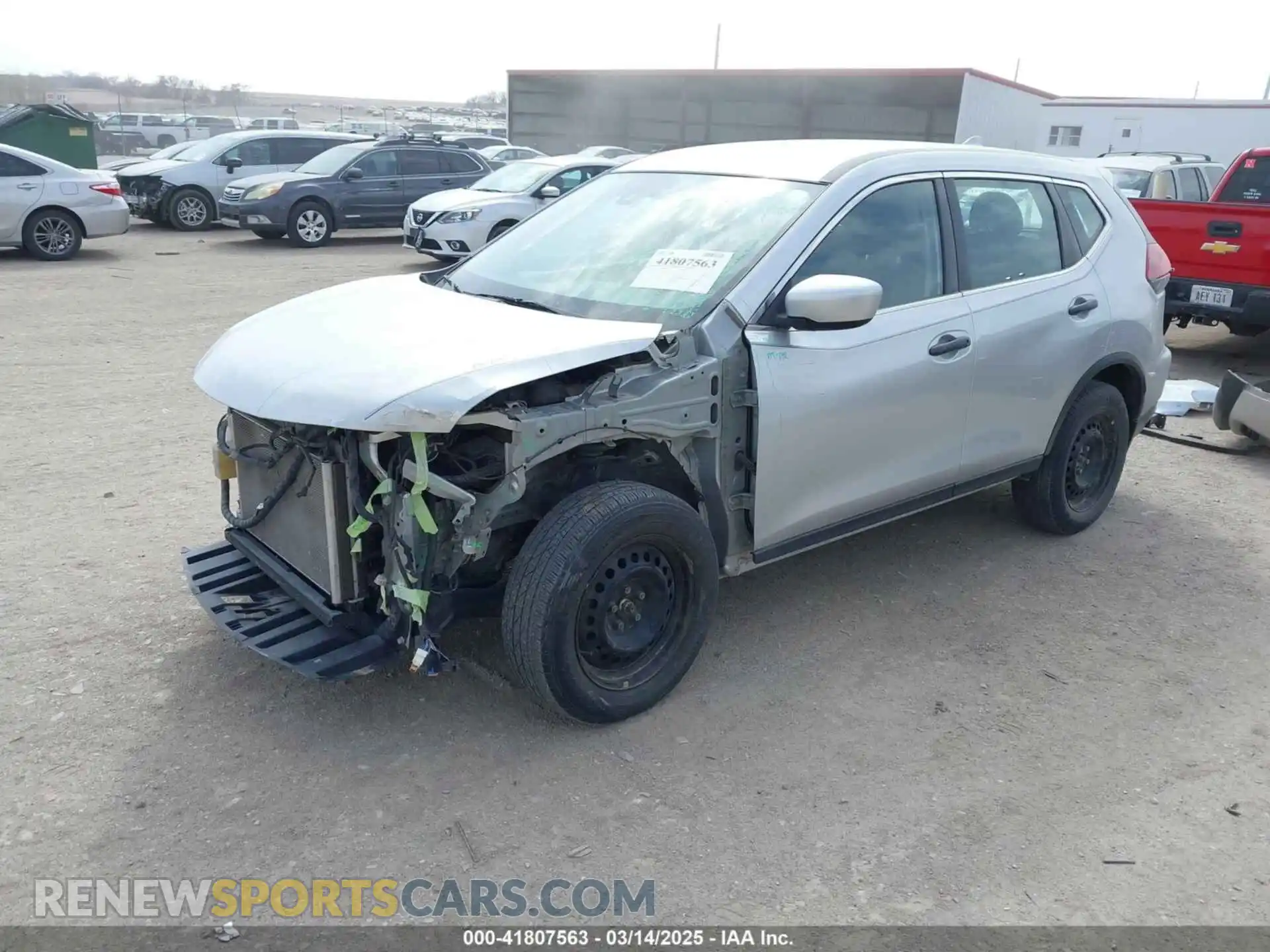 2 Photograph of a damaged car KNMAT2MV4KP529572 NISSAN ROGUE 2019