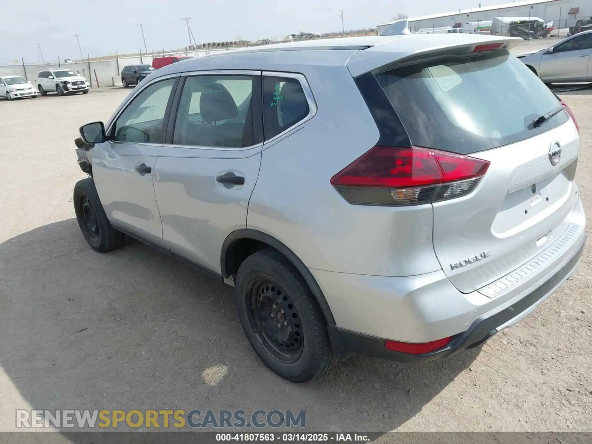 3 Photograph of a damaged car KNMAT2MV4KP529572 NISSAN ROGUE 2019