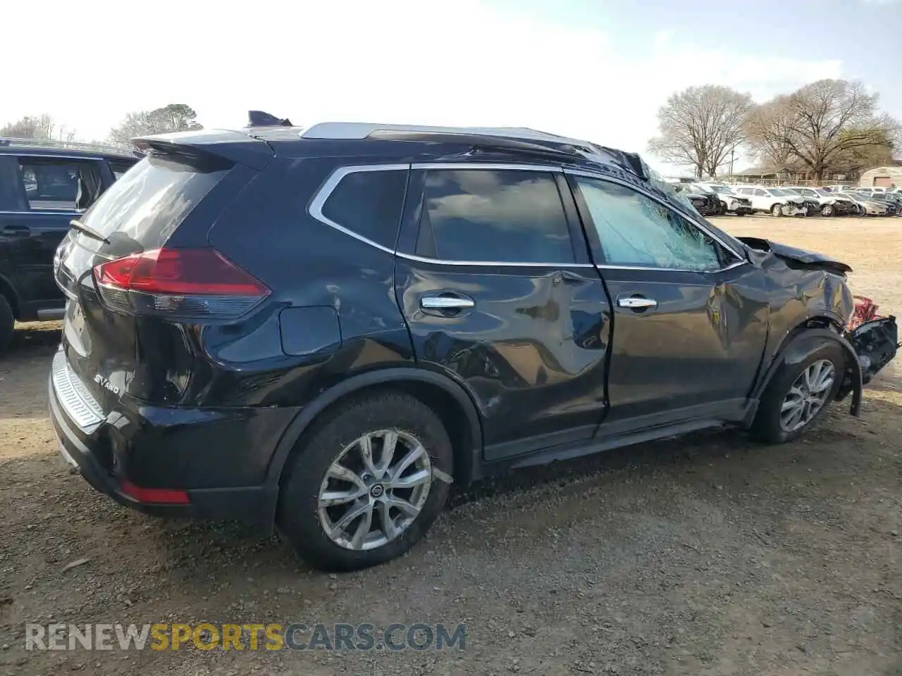 3 Photograph of a damaged car KNMAT2MV4KP552365 NISSAN ROGUE 2019
