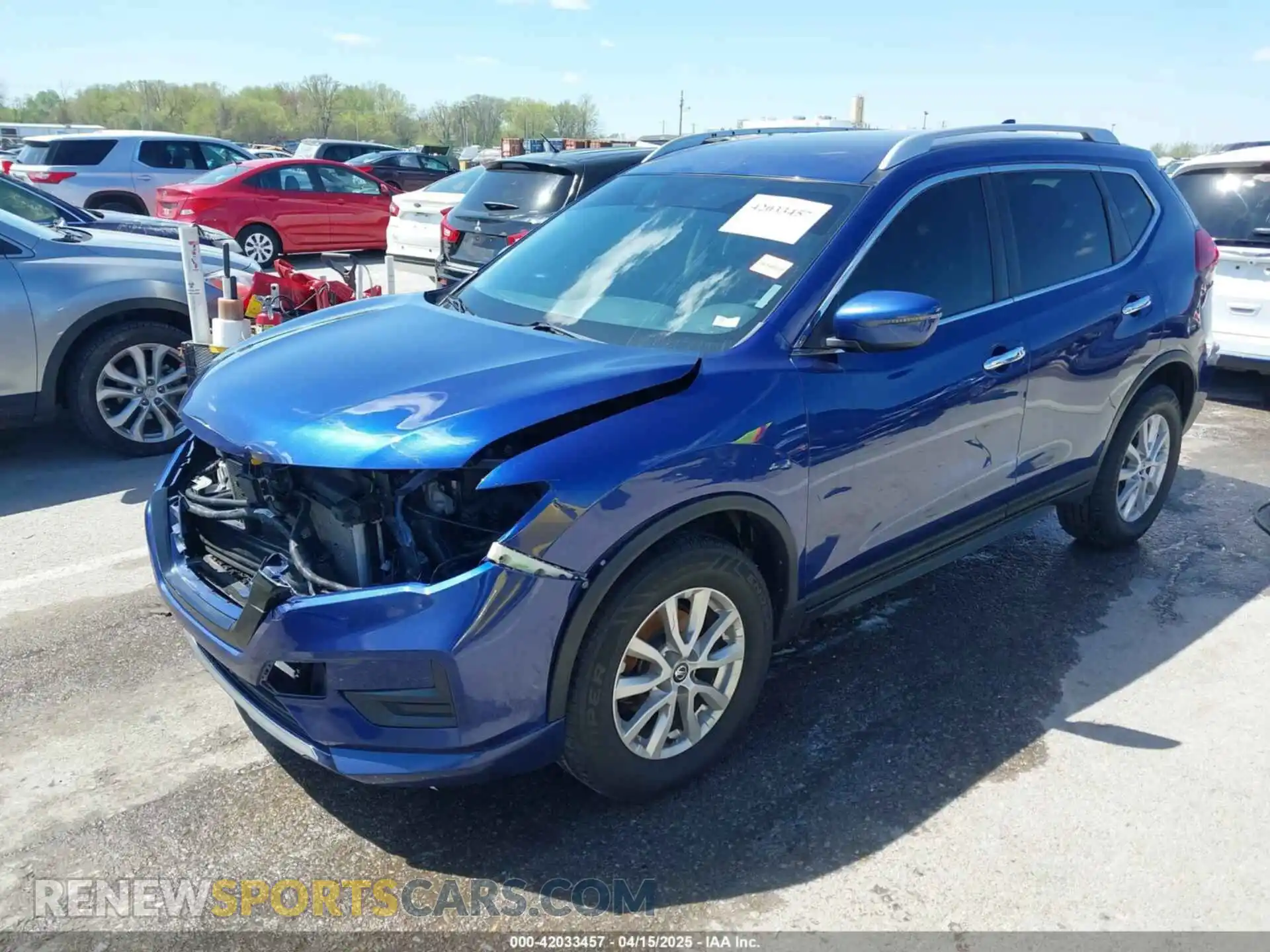 2 Photograph of a damaged car KNMAT2MV5KP517981 NISSAN ROGUE 2019