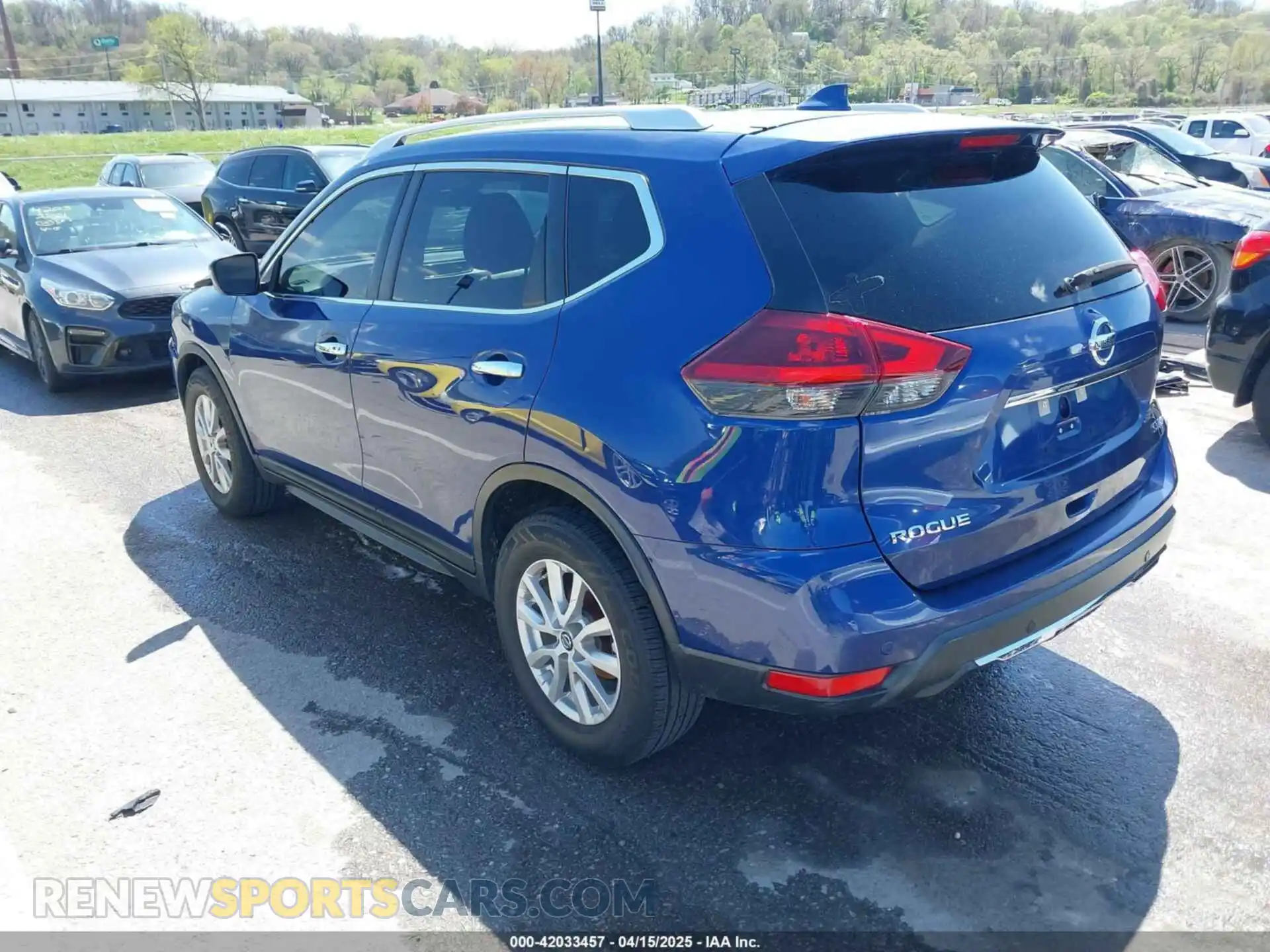 3 Photograph of a damaged car KNMAT2MV5KP517981 NISSAN ROGUE 2019