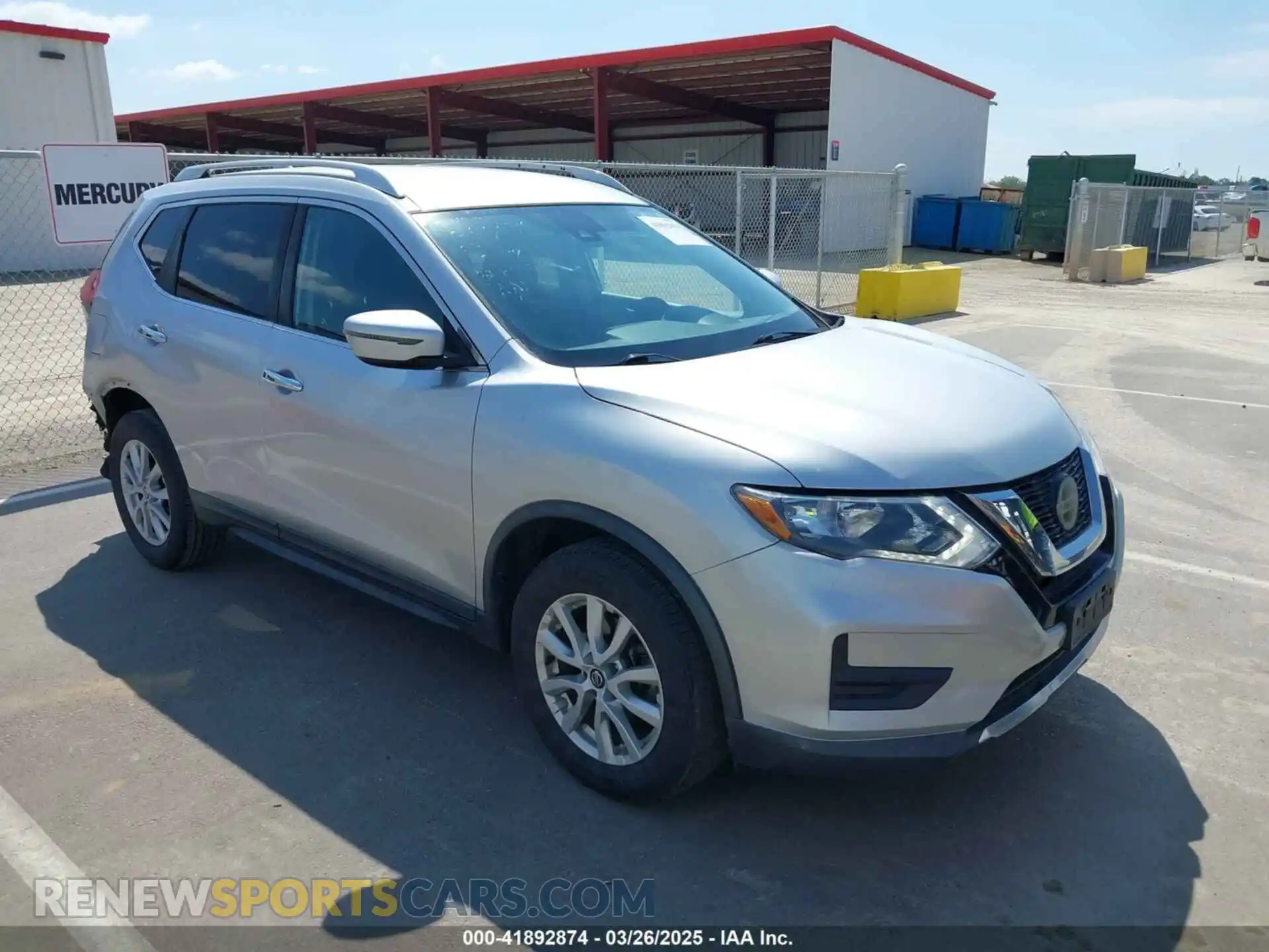 1 Photograph of a damaged car KNMAT2MV5KP525224 NISSAN ROGUE 2019