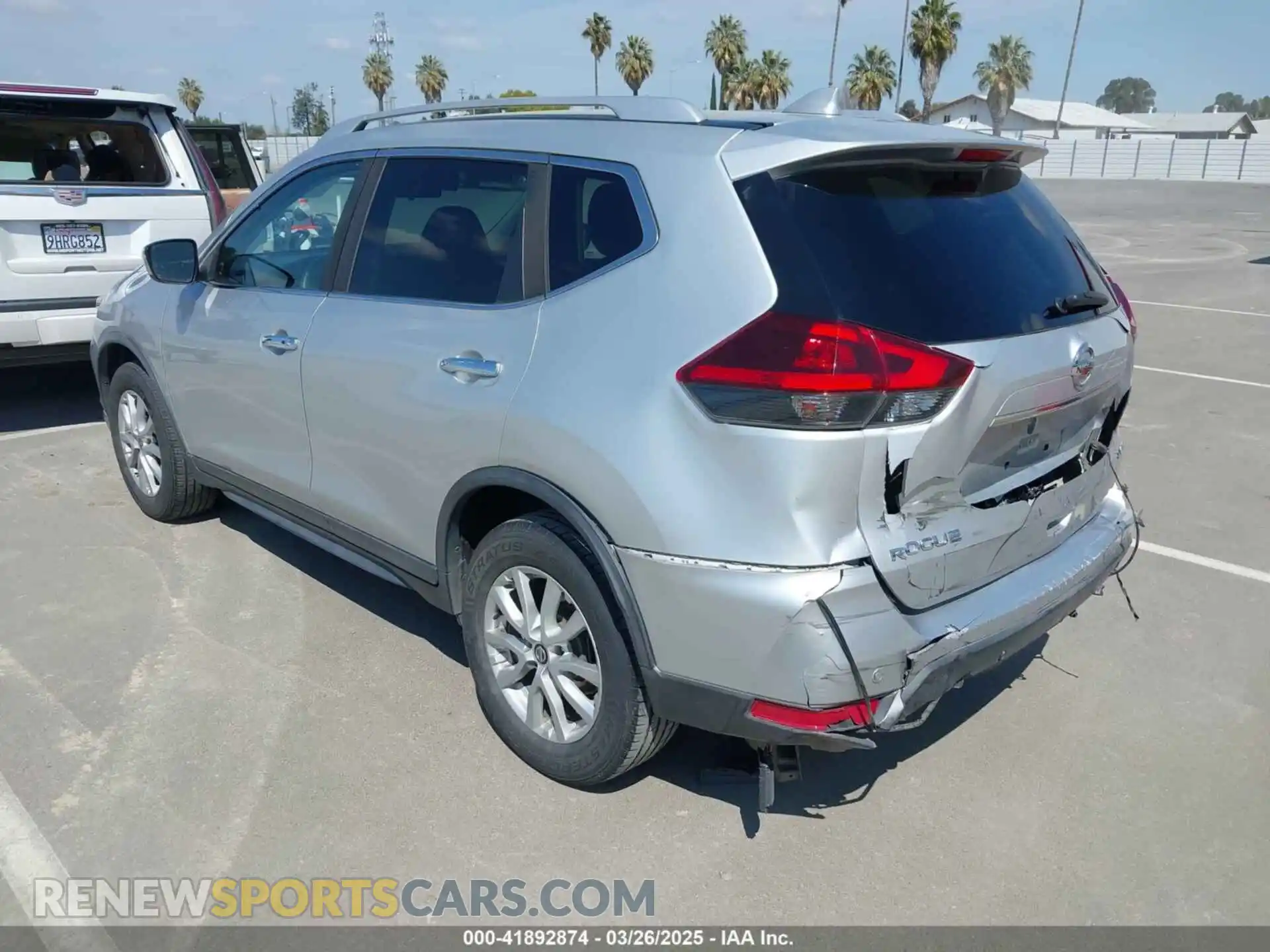 3 Photograph of a damaged car KNMAT2MV5KP525224 NISSAN ROGUE 2019