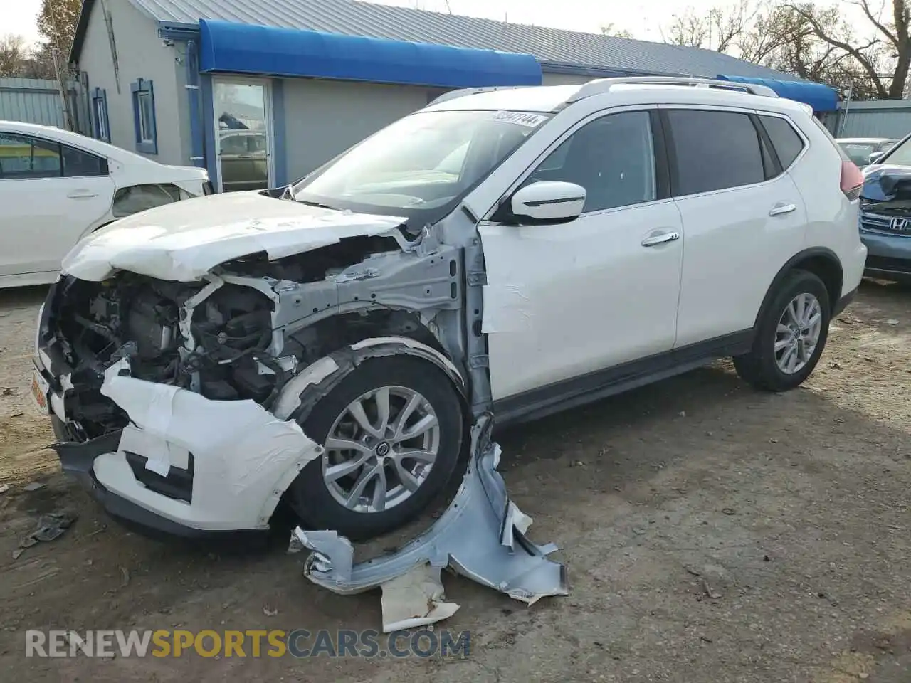 1 Photograph of a damaged car KNMAT2MV5KP539429 NISSAN ROGUE 2019