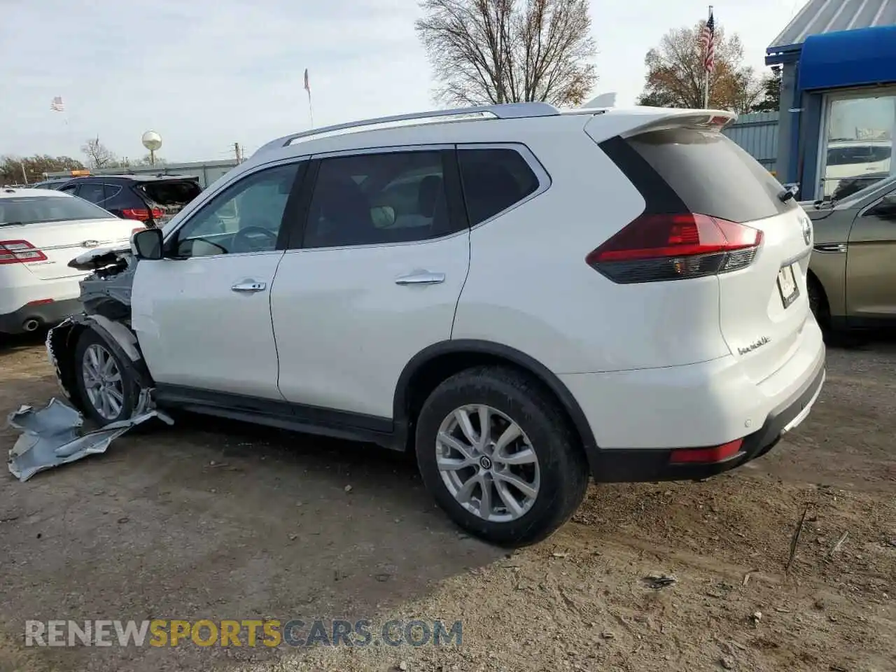 2 Photograph of a damaged car KNMAT2MV5KP539429 NISSAN ROGUE 2019