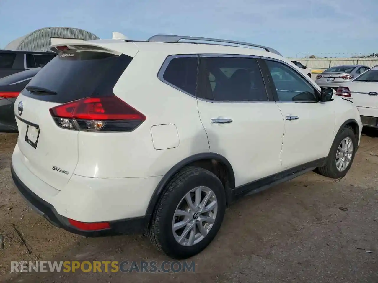 3 Photograph of a damaged car KNMAT2MV5KP539429 NISSAN ROGUE 2019