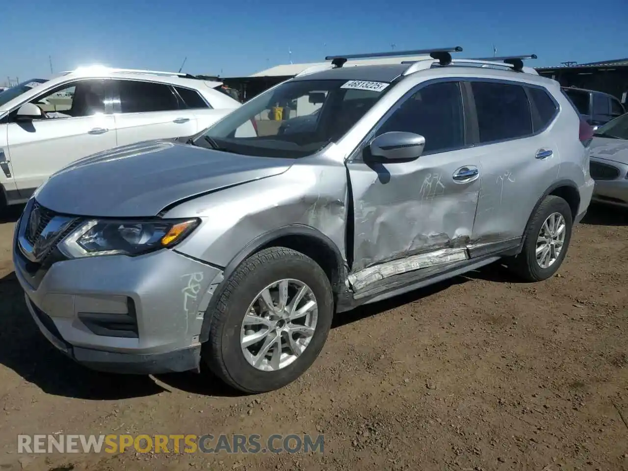 1 Photograph of a damaged car KNMAT2MV5KP545585 NISSAN ROGUE 2019