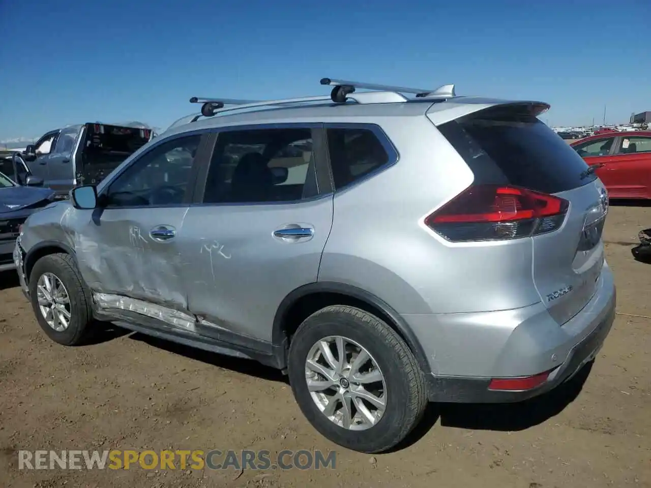 2 Photograph of a damaged car KNMAT2MV5KP545585 NISSAN ROGUE 2019