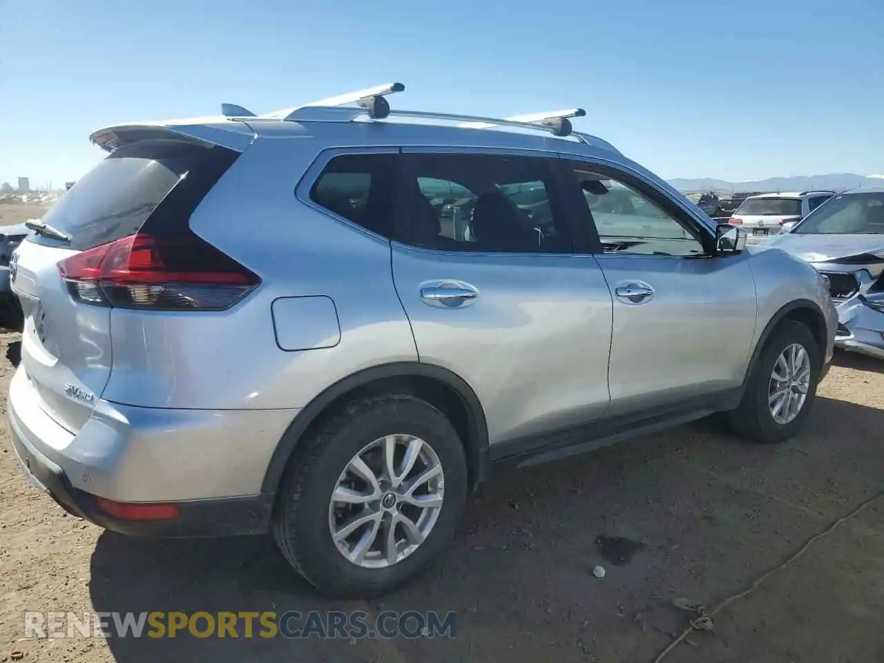 3 Photograph of a damaged car KNMAT2MV5KP545585 NISSAN ROGUE 2019