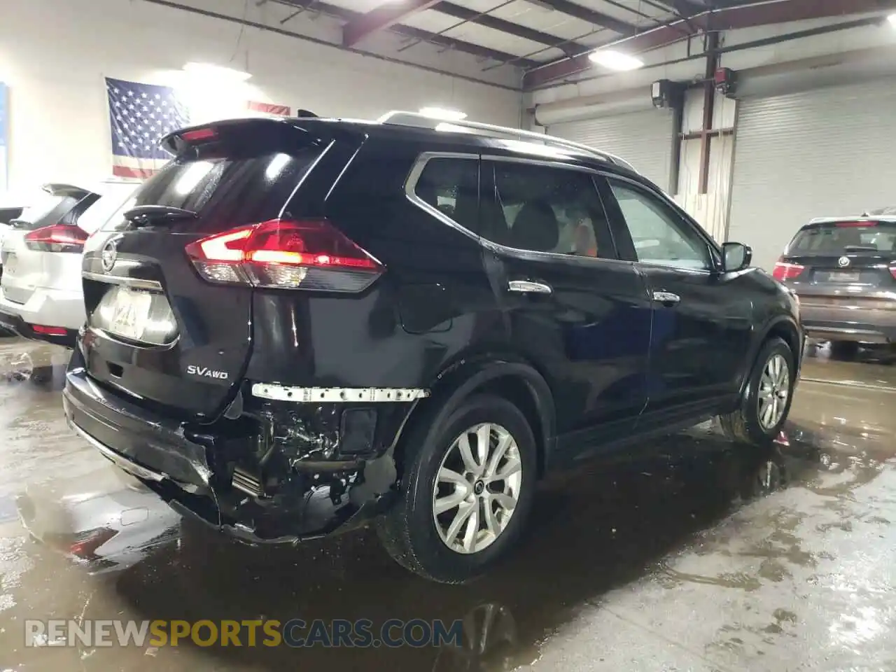 3 Photograph of a damaged car KNMAT2MV5KP554447 NISSAN ROGUE 2019