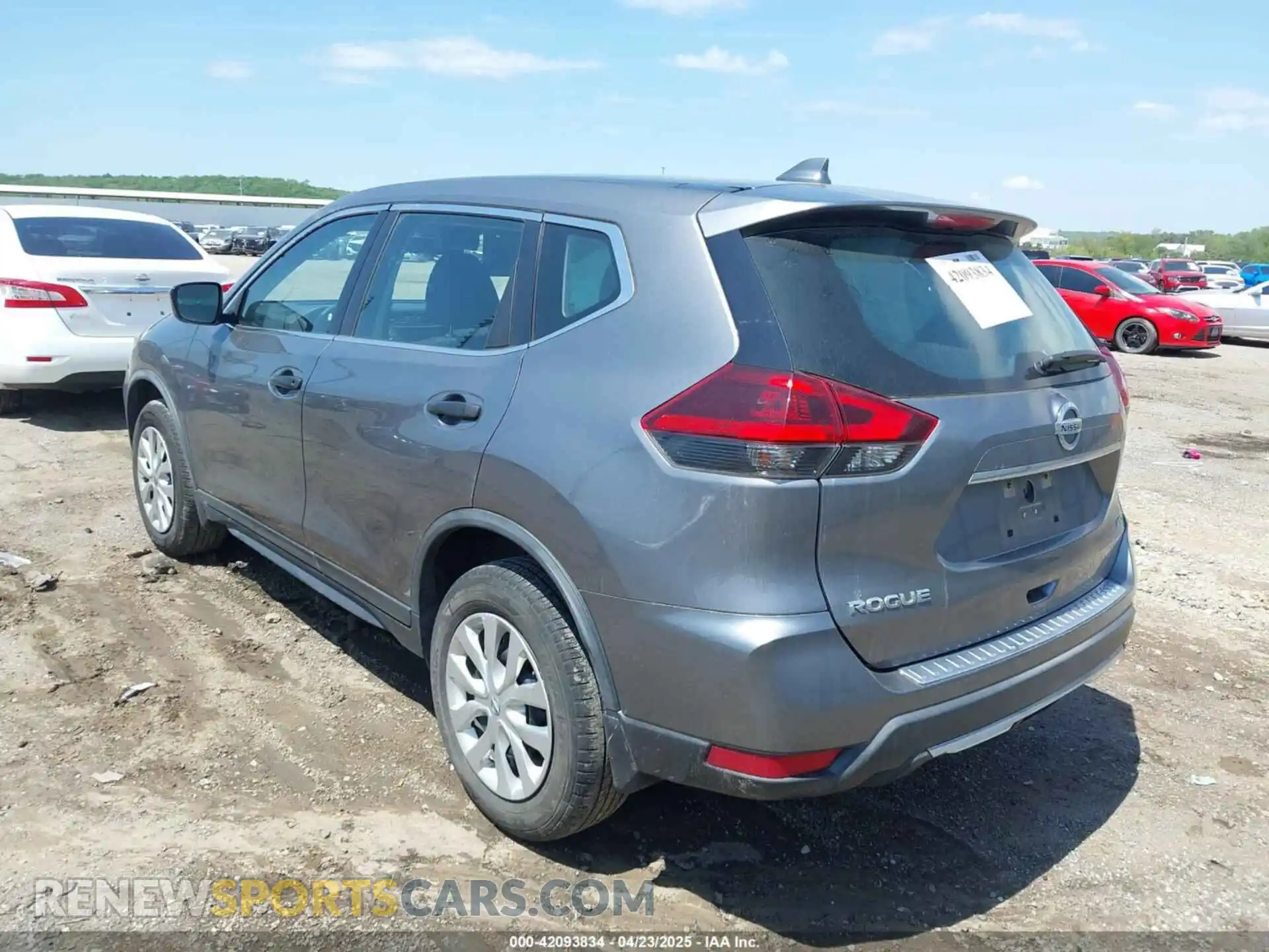 3 Photograph of a damaged car KNMAT2MV6KP505063 NISSAN ROGUE 2019