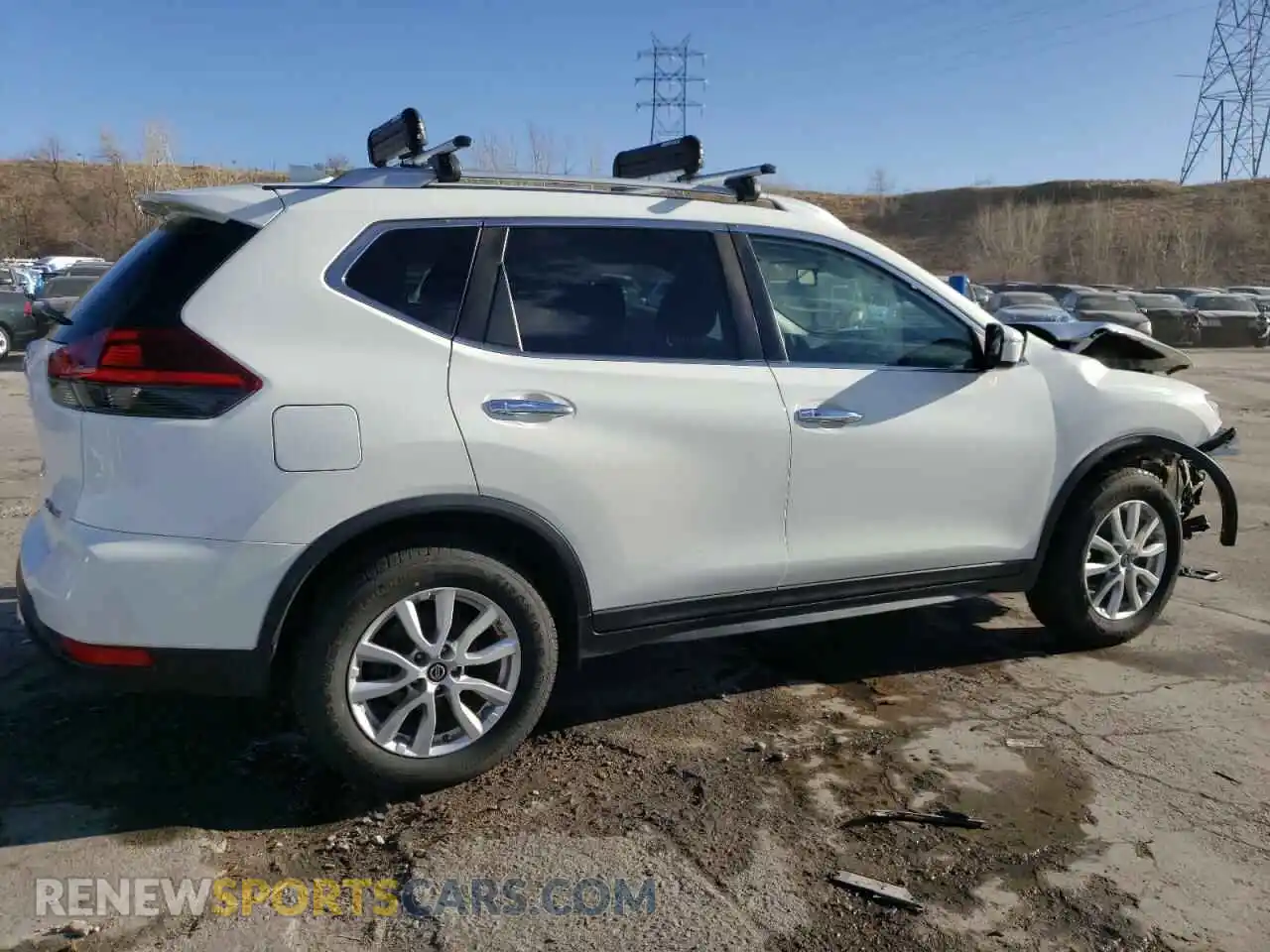 3 Photograph of a damaged car KNMAT2MV6KP529721 NISSAN ROGUE 2019