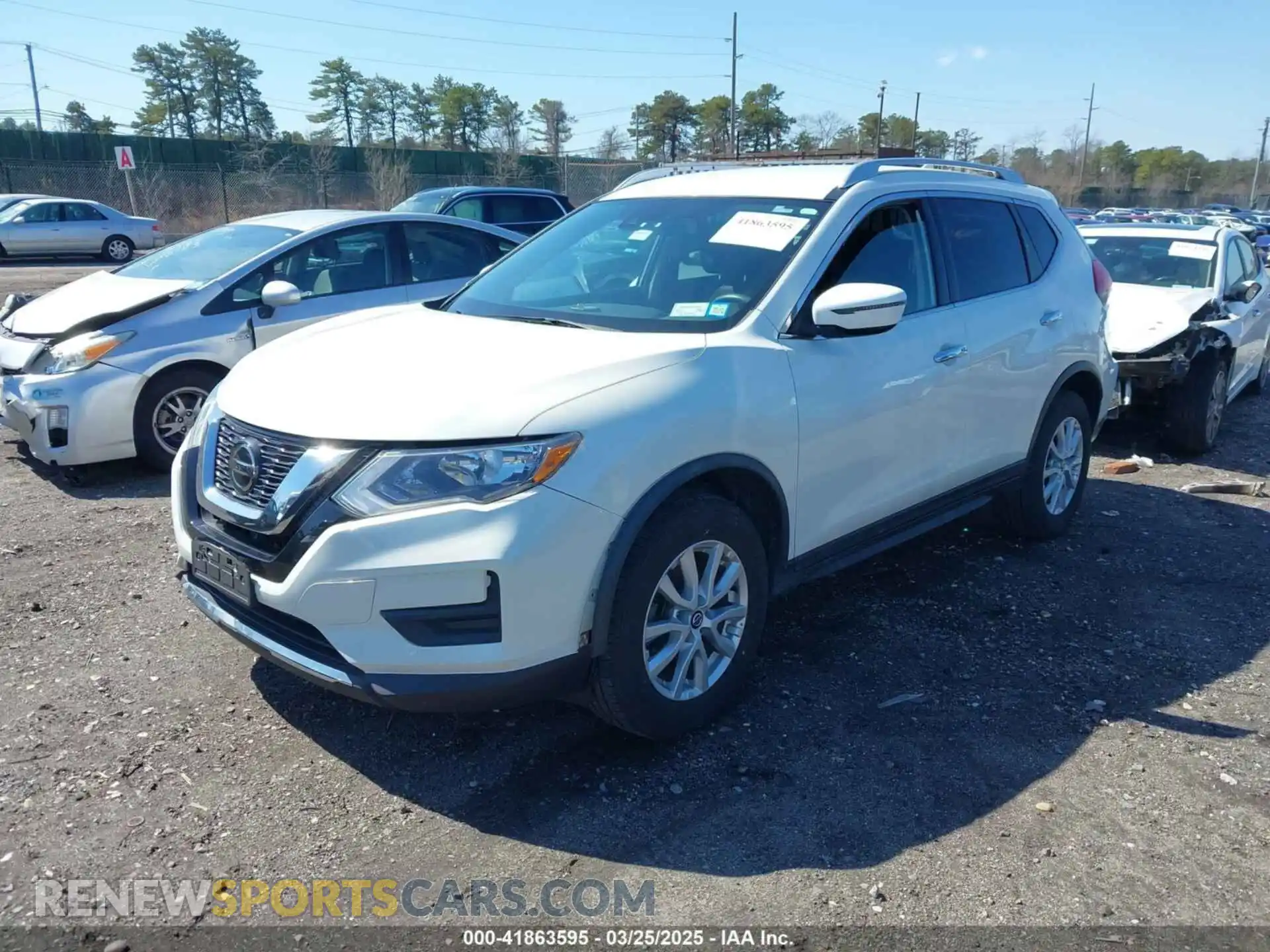 2 Photograph of a damaged car KNMAT2MV6KP544137 NISSAN ROGUE 2019