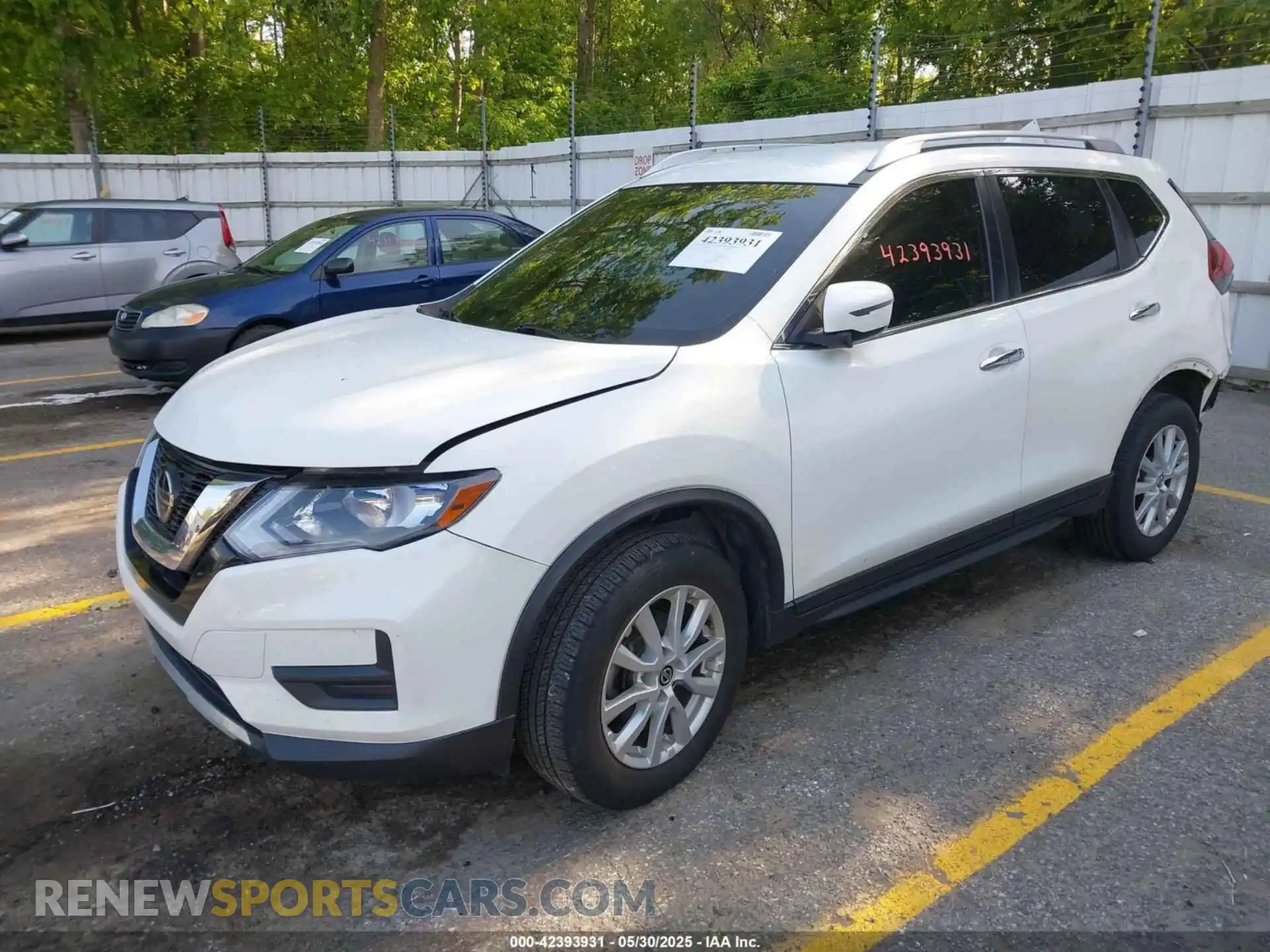 2 Photograph of a damaged car KNMAT2MV6KP549872 NISSAN ROGUE 2019