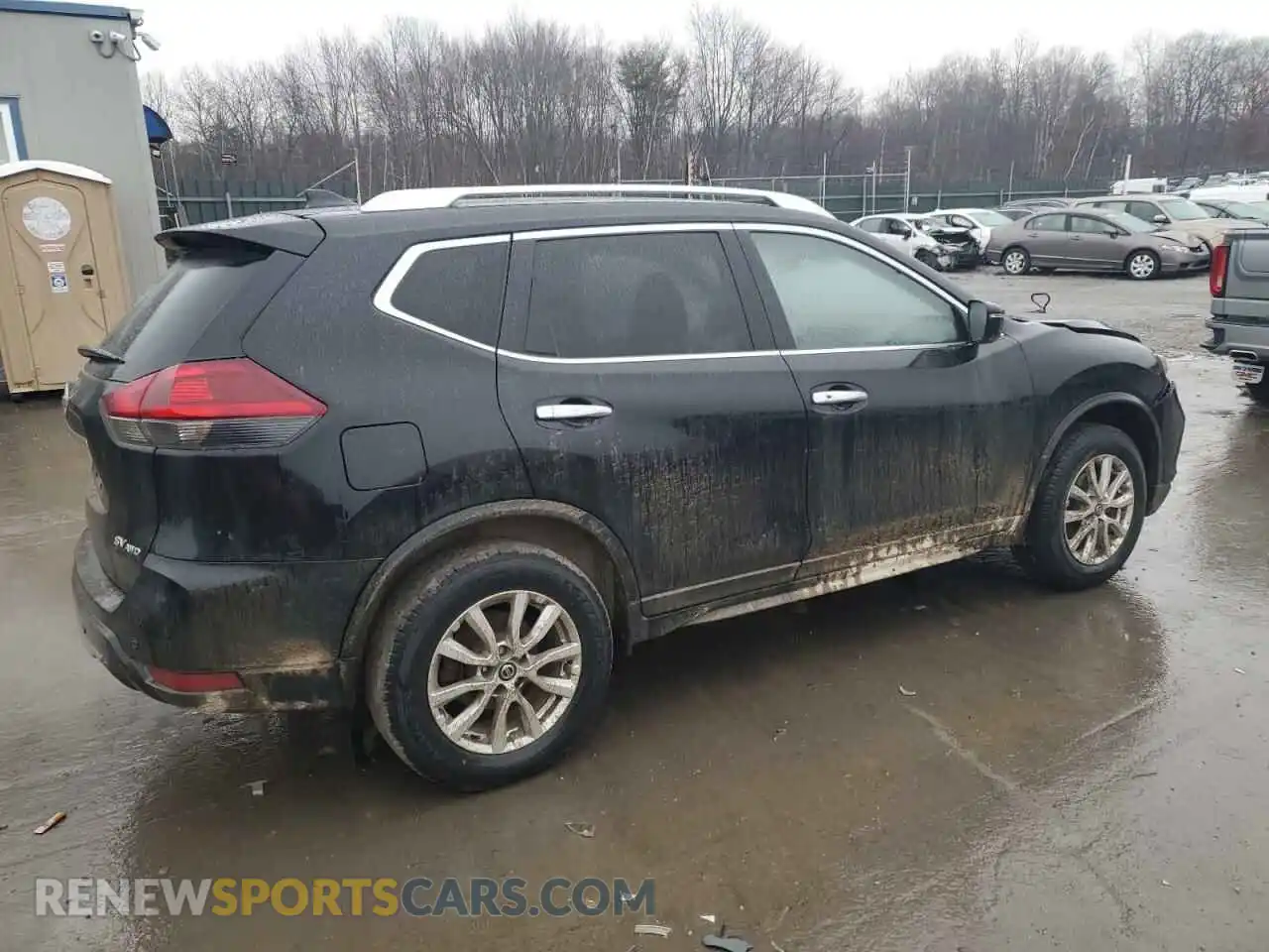 3 Photograph of a damaged car KNMAT2MV6KP559415 NISSAN ROGUE 2019