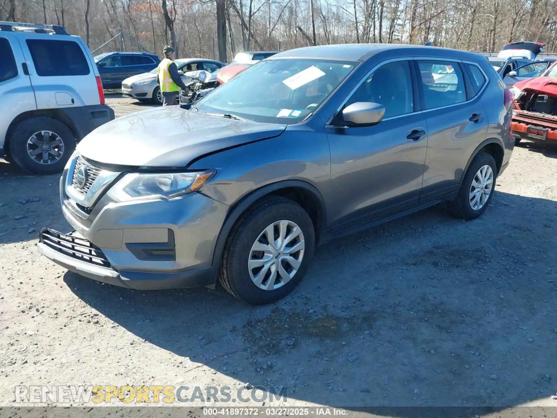 2 Photograph of a damaged car KNMAT2MV7KP500390 NISSAN ROGUE 2019