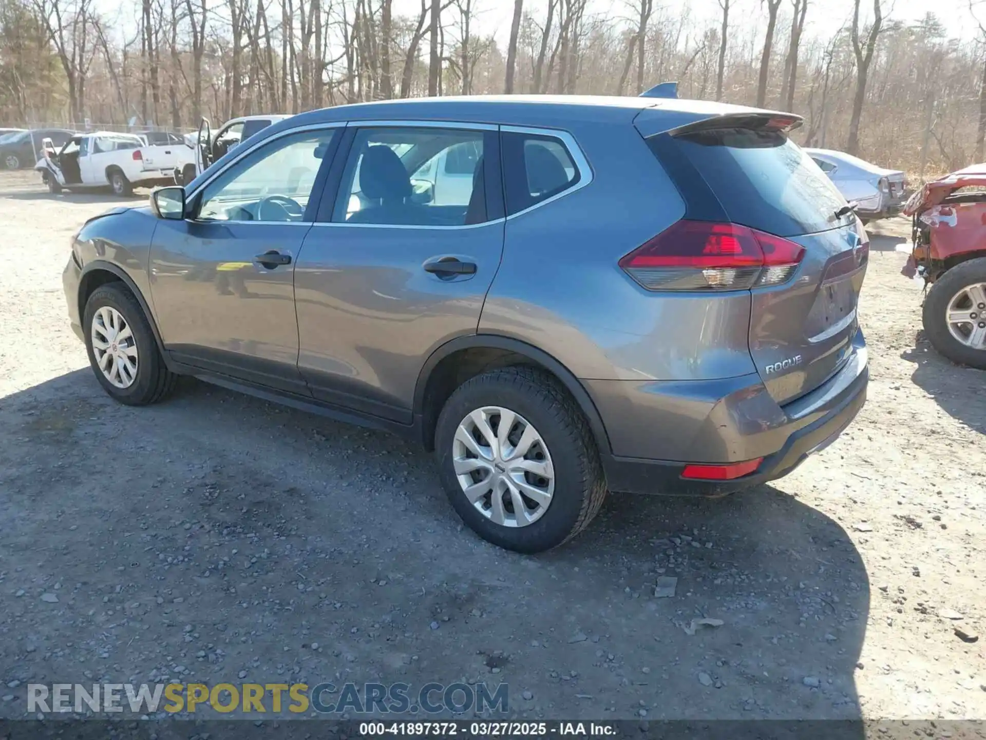 3 Photograph of a damaged car KNMAT2MV7KP500390 NISSAN ROGUE 2019