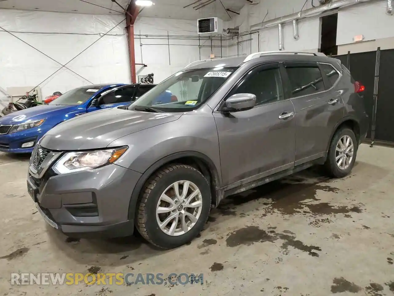 1 Photograph of a damaged car KNMAT2MV7KP512233 NISSAN ROGUE 2019