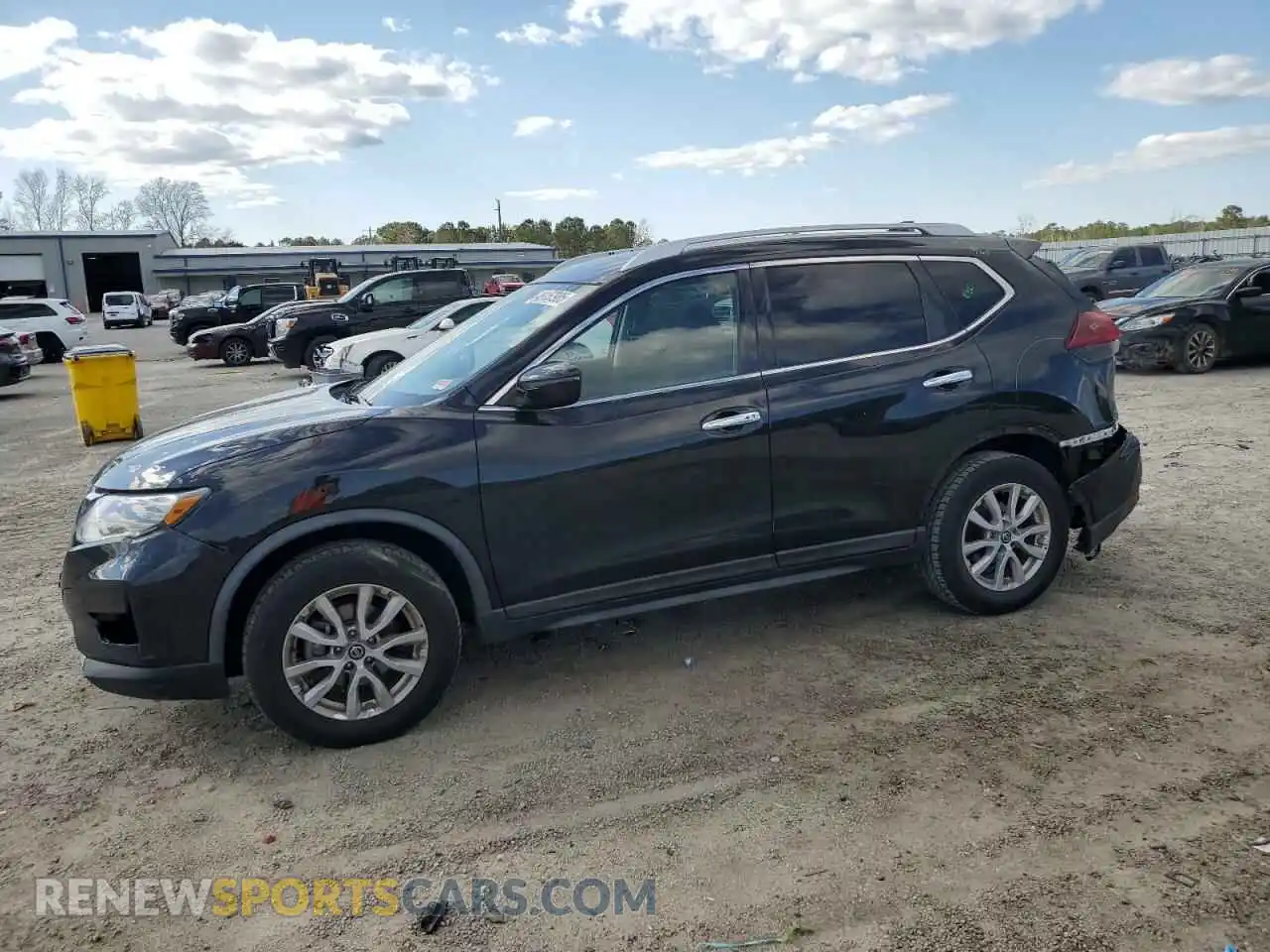 1 Photograph of a damaged car KNMAT2MV7KP523670 NISSAN ROGUE 2019