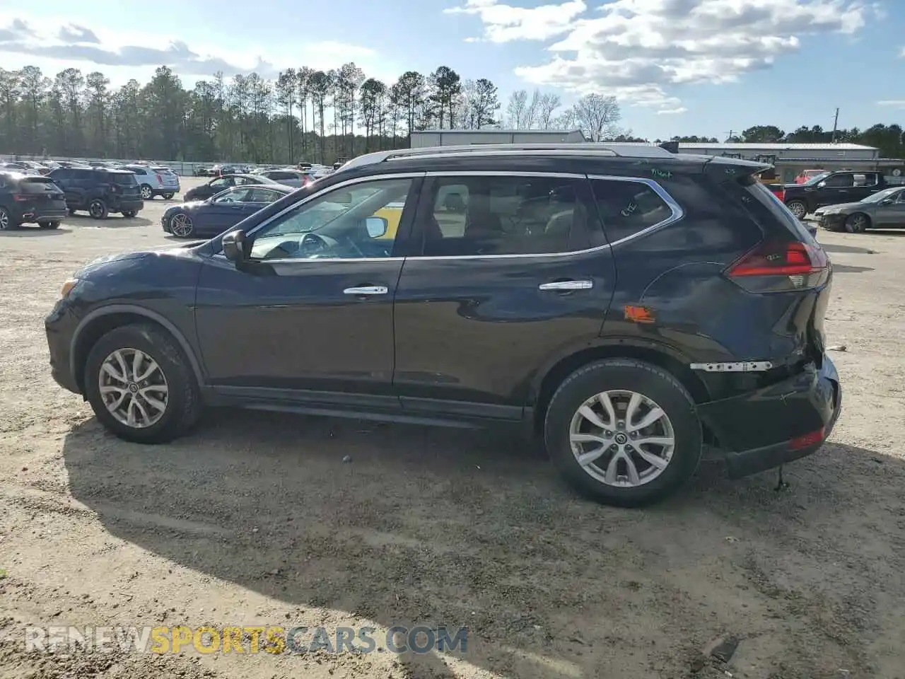 2 Photograph of a damaged car KNMAT2MV7KP523670 NISSAN ROGUE 2019