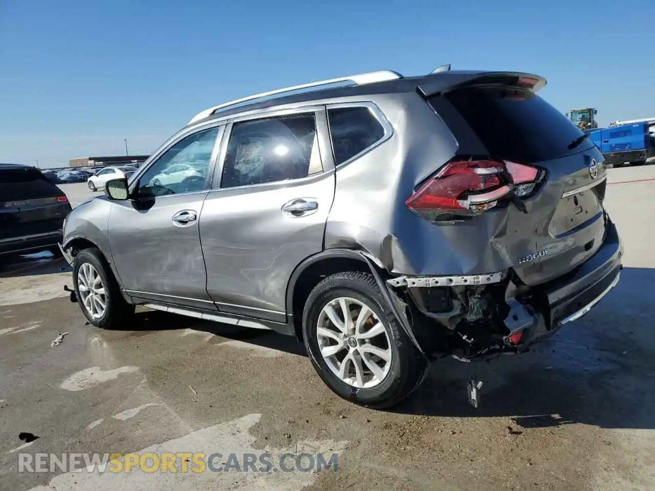 2 Photograph of a damaged car KNMAT2MV7KP555227 NISSAN ROGUE 2019