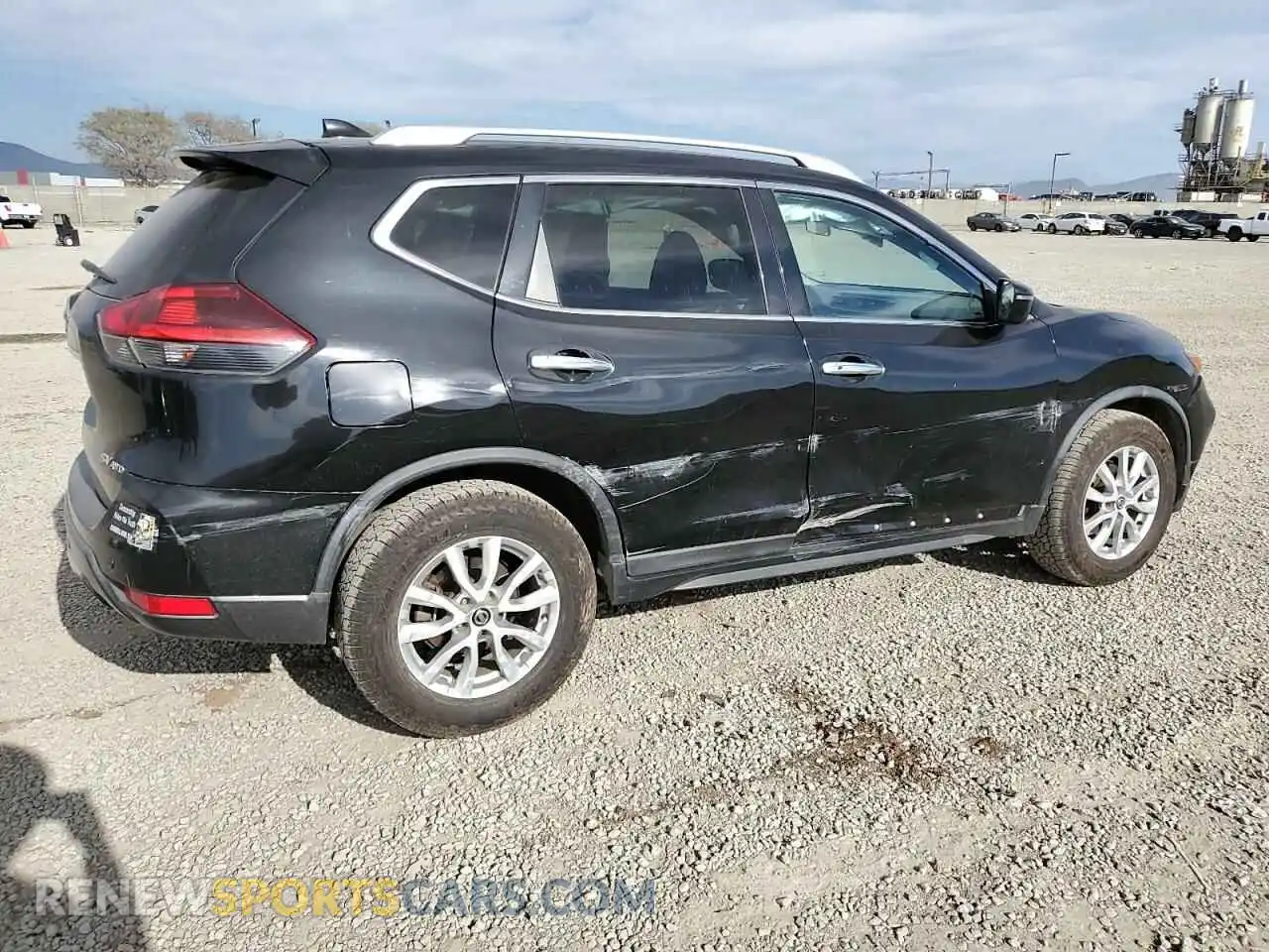 3 Photograph of a damaged car KNMAT2MV8KP506263 NISSAN ROGUE 2019