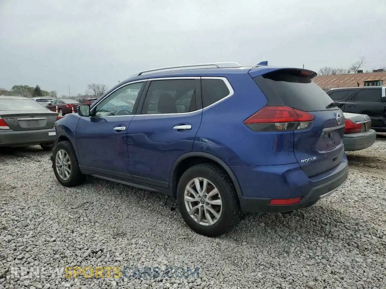 2 fotografías del automóvil dañado KNMAT2MV8KP518171 NISSAN ROGUE 2019