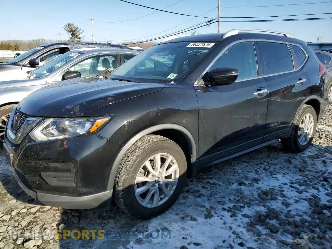 1 Photograph of a damaged car KNMAT2MV8KP521023 NISSAN ROGUE 2019