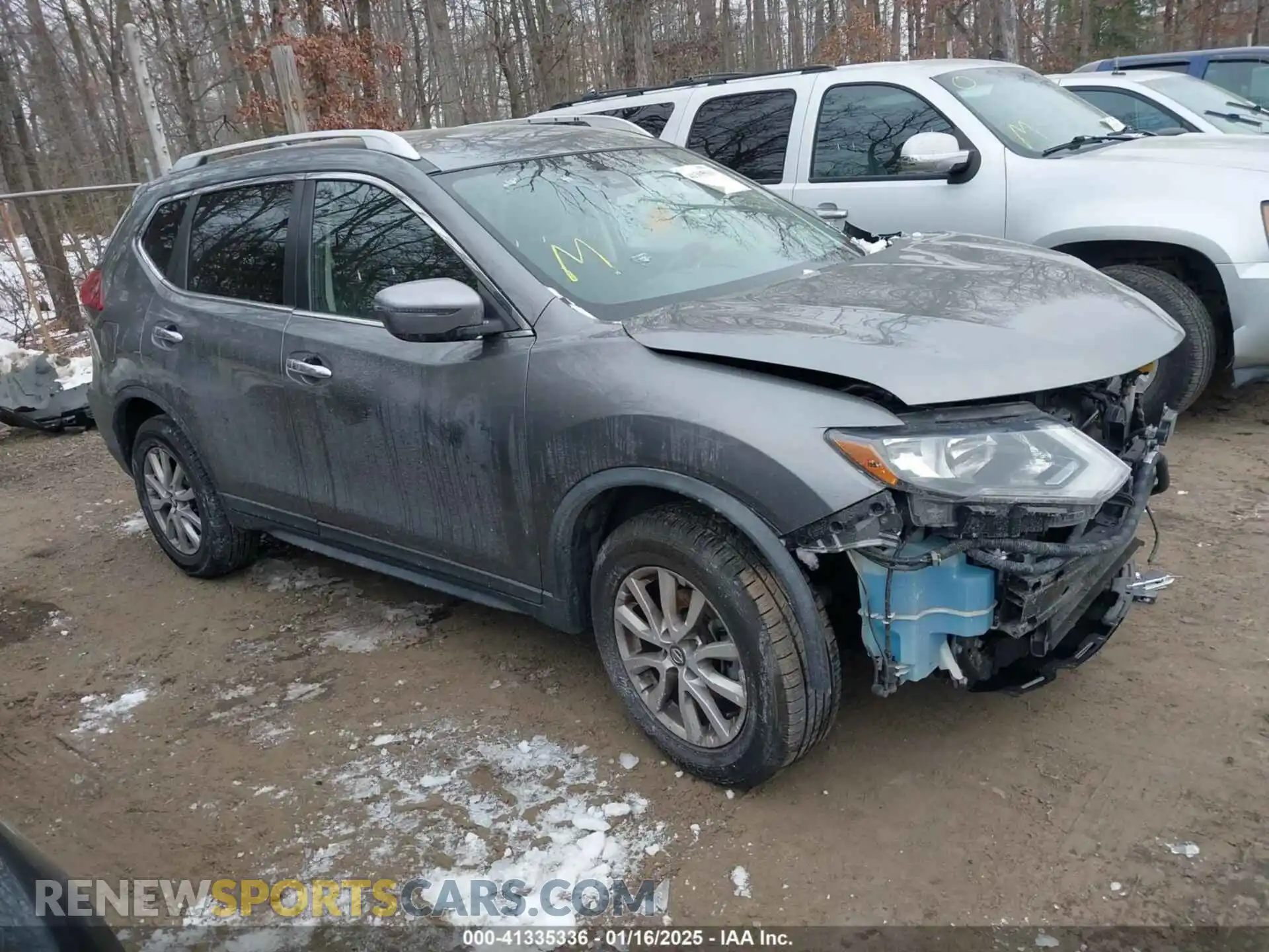 1 Photograph of a damaged car KNMAT2MV8KP532104 NISSAN ROGUE 2019