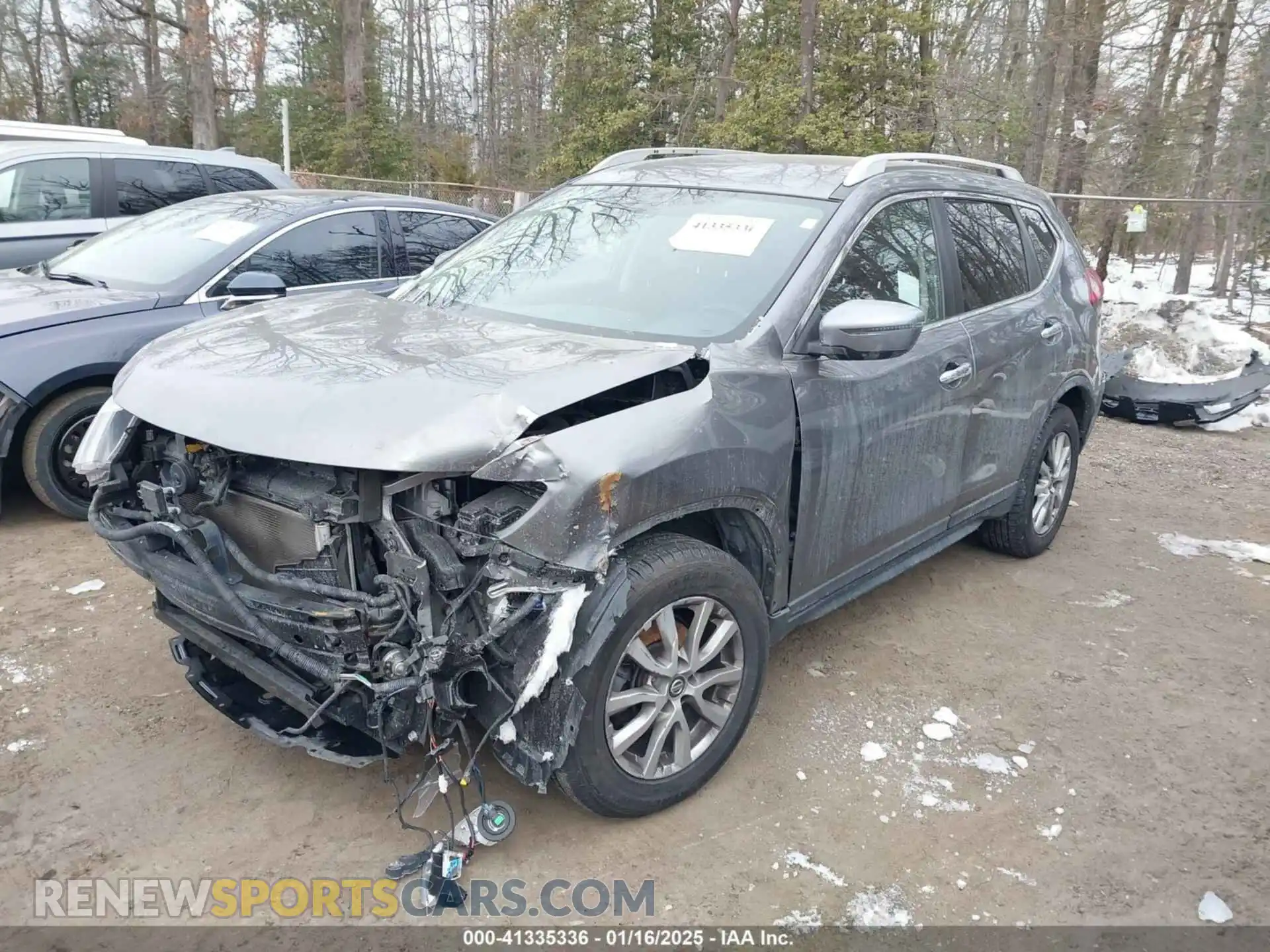2 Photograph of a damaged car KNMAT2MV8KP532104 NISSAN ROGUE 2019