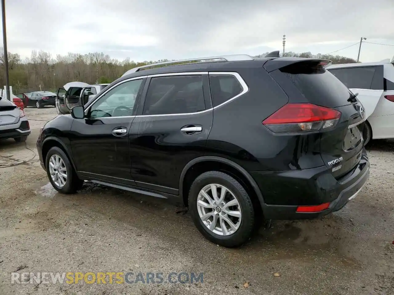 2 fotografías del automóvil dañado KNMAT2MV8KP552658 NISSAN ROGUE 2019