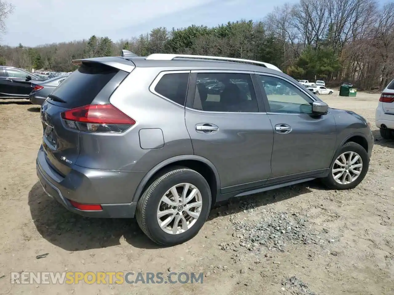 3 Photograph of a damaged car KNMAT2MV9KP533519 NISSAN ROGUE 2019