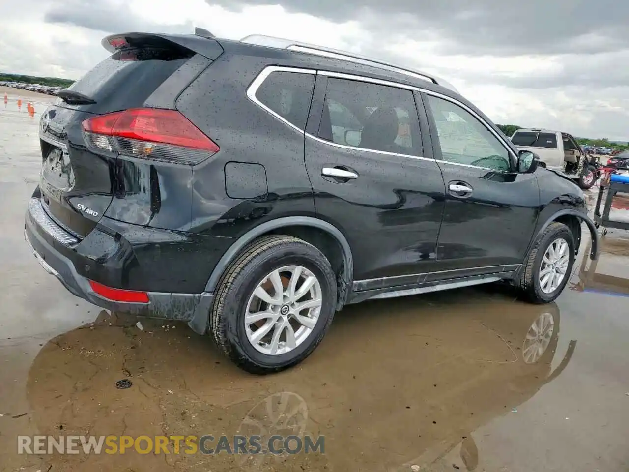 3 fotografías del automóvil dañado KNMAT2MV9KP548098 NISSAN ROGUE 2019