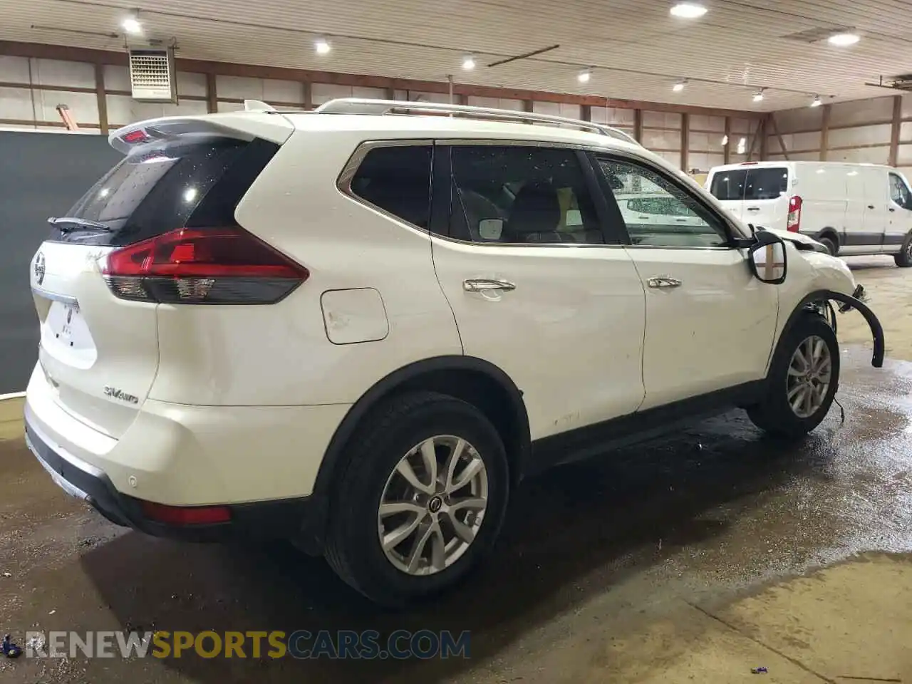 3 Photograph of a damaged car KNMAT2MV9KP549767 NISSAN ROGUE 2019