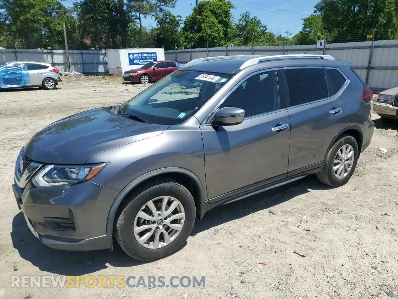 1 Photograph of a damaged car KNMAT2MV9KP556363 NISSAN ROGUE 2019