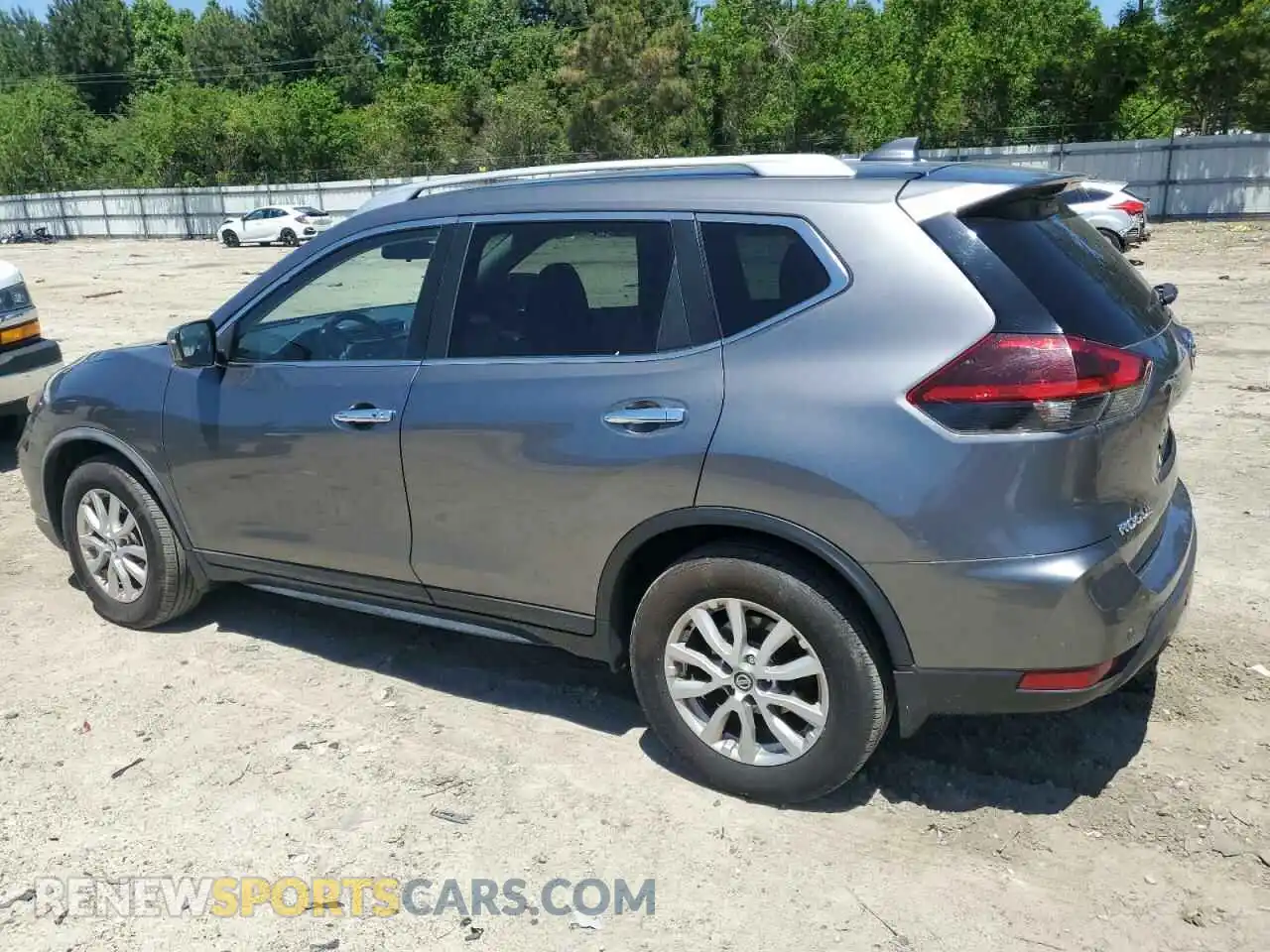 2 Photograph of a damaged car KNMAT2MV9KP556363 NISSAN ROGUE 2019