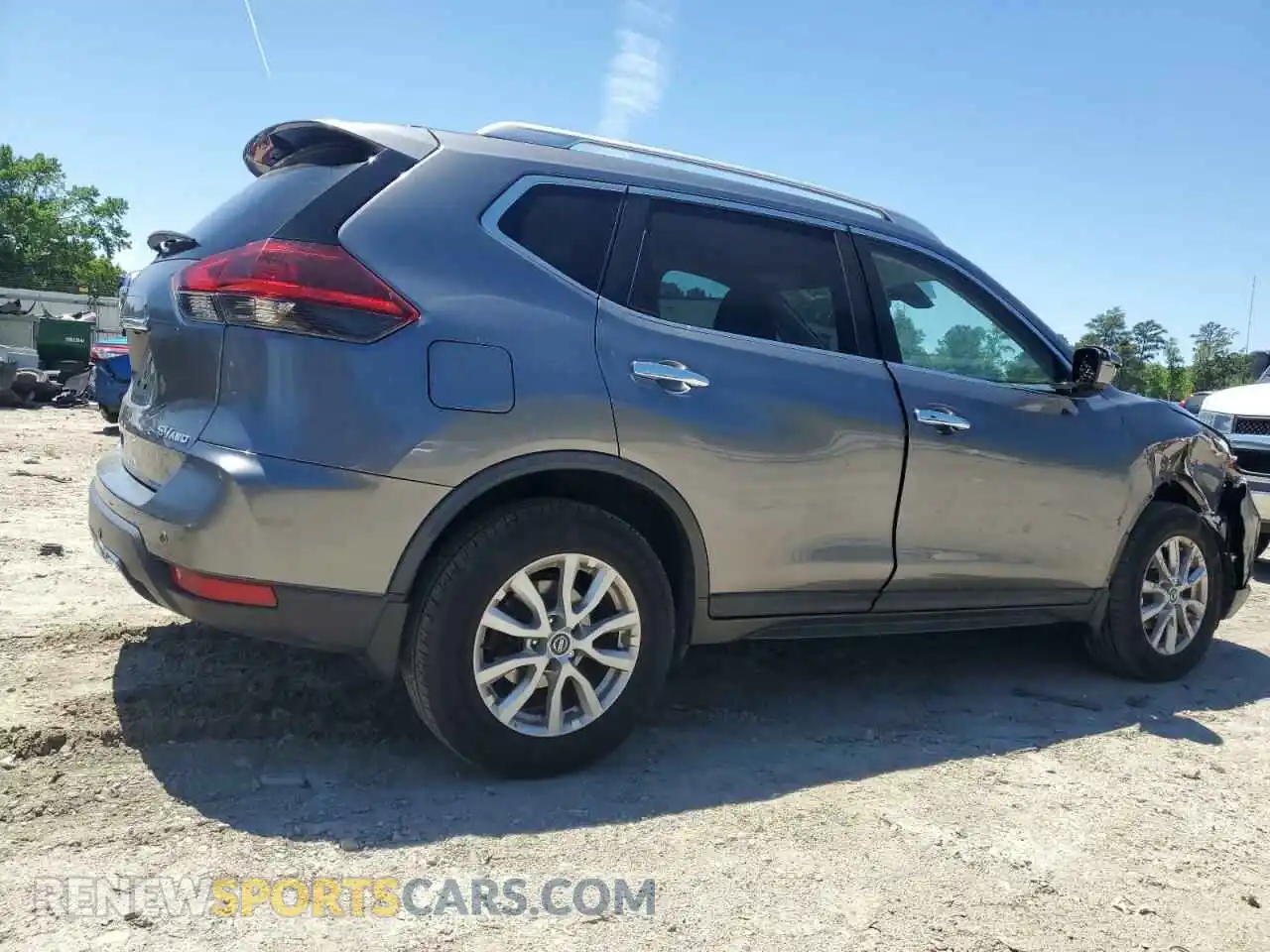 3 Photograph of a damaged car KNMAT2MV9KP556363 NISSAN ROGUE 2019