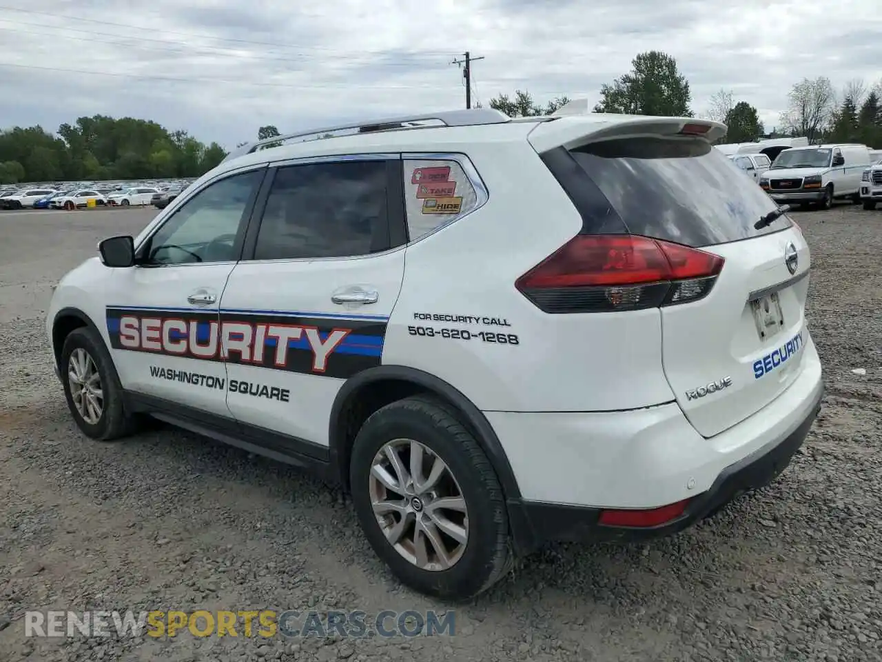 2 fotografías del automóvil dañado KNMAT2MVXKP500190 NISSAN ROGUE 2019