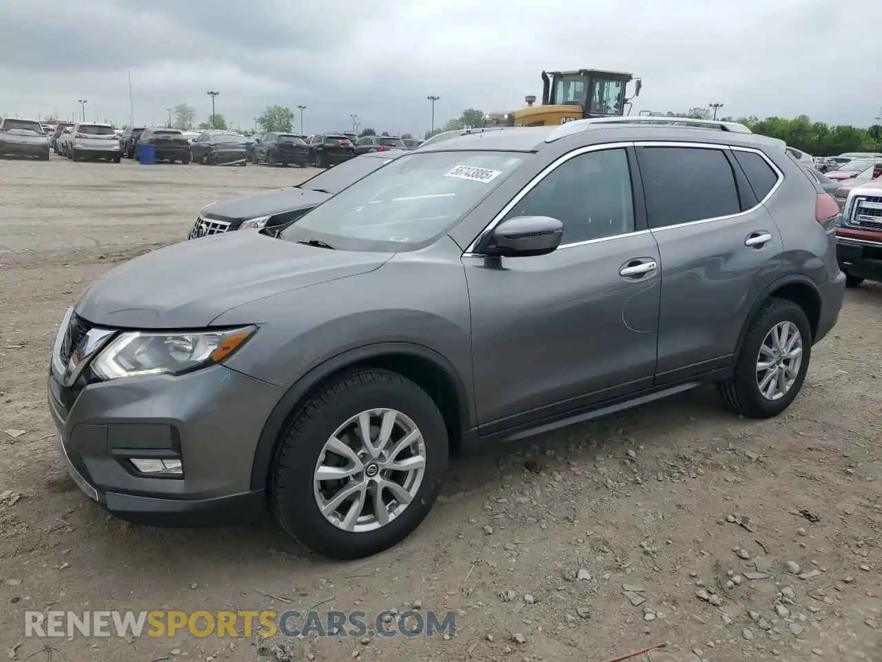 1 Photograph of a damaged car KNMAT2MVXKP501615 NISSAN ROGUE 2019