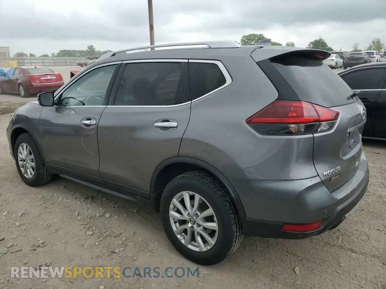 2 Photograph of a damaged car KNMAT2MVXKP501615 NISSAN ROGUE 2019
