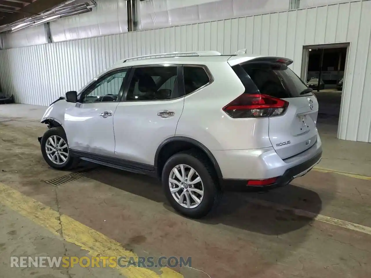 2 Photograph of a damaged car KNMAT2MVXKP505602 NISSAN ROGUE 2019