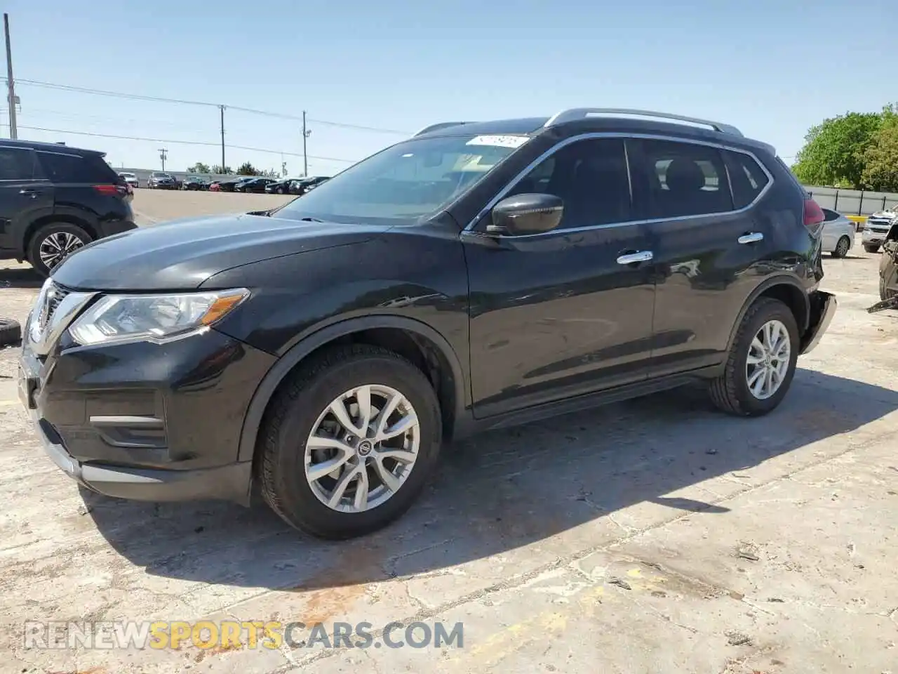 1 Photograph of a damaged car KNMAT2MVXKP526224 NISSAN ROGUE 2019